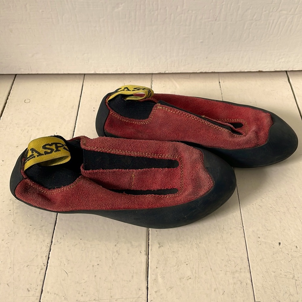 Kids La Sportiva climbing shoes